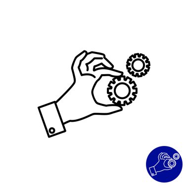 El tutma dişli tekerler