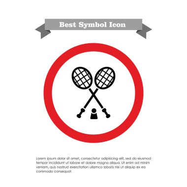badminton simgesi