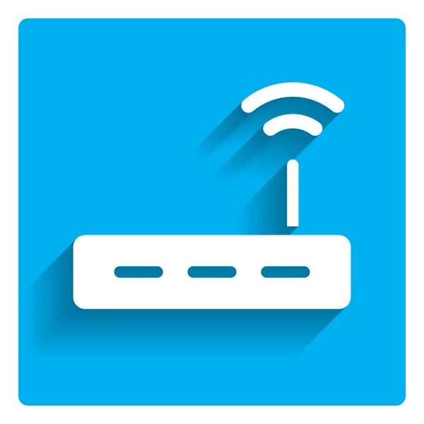 Wifi 使用のルータ — ストックベクタ