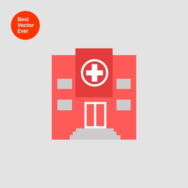 Krankenhausbau — Stockvektor
