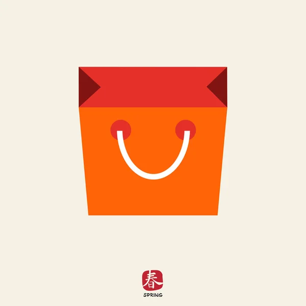 Shopping bag — Stock Vector