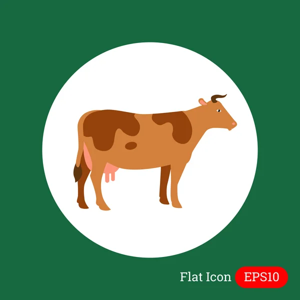 Cow icon — Stock Vector