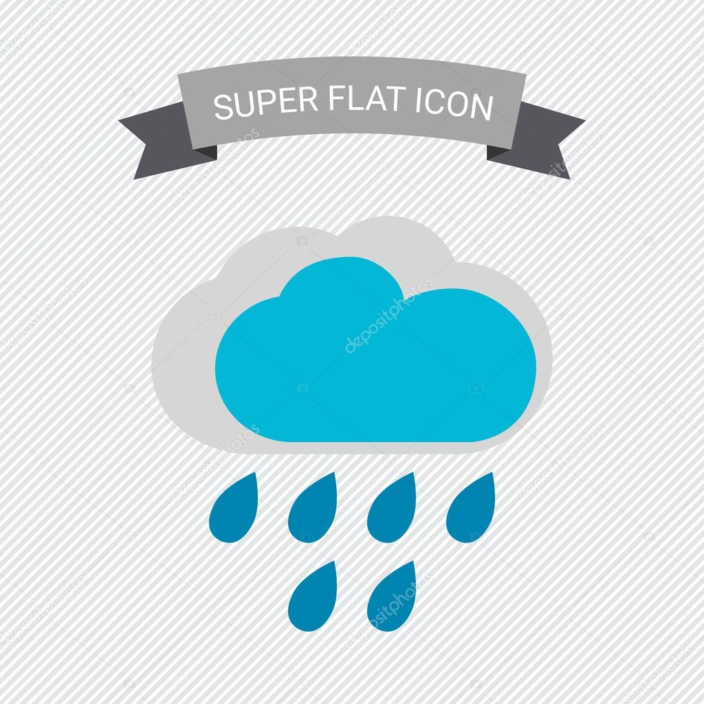 Heavy shower Stock Vector by ©RedineVector 83163956