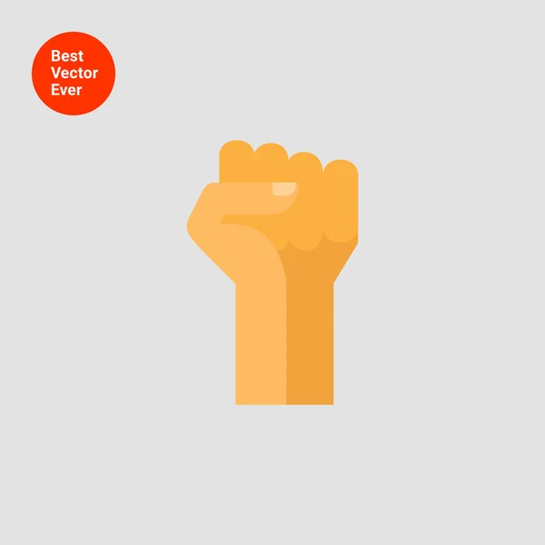 Fist up icon — Stock Vector