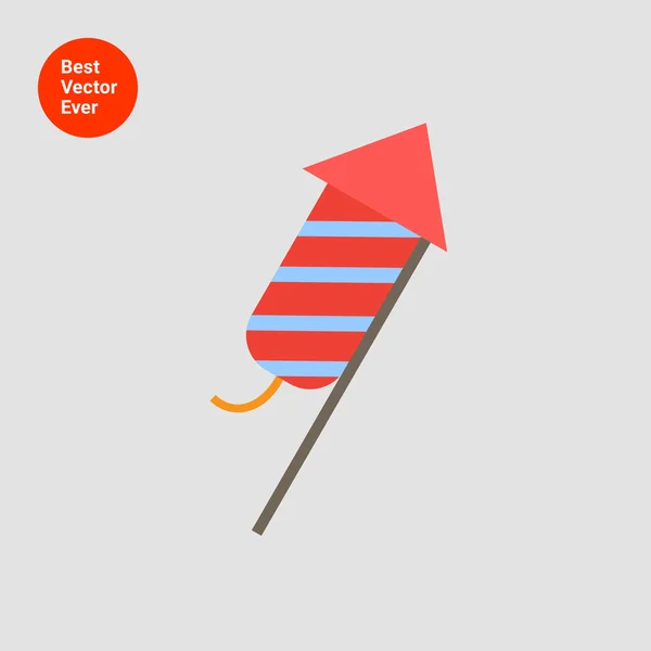 Firecracker pictogram — Stockvector