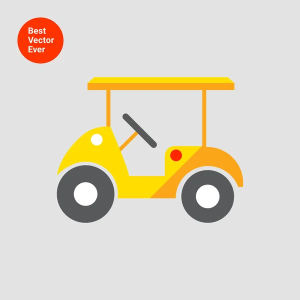 Golf car — Stock Vector