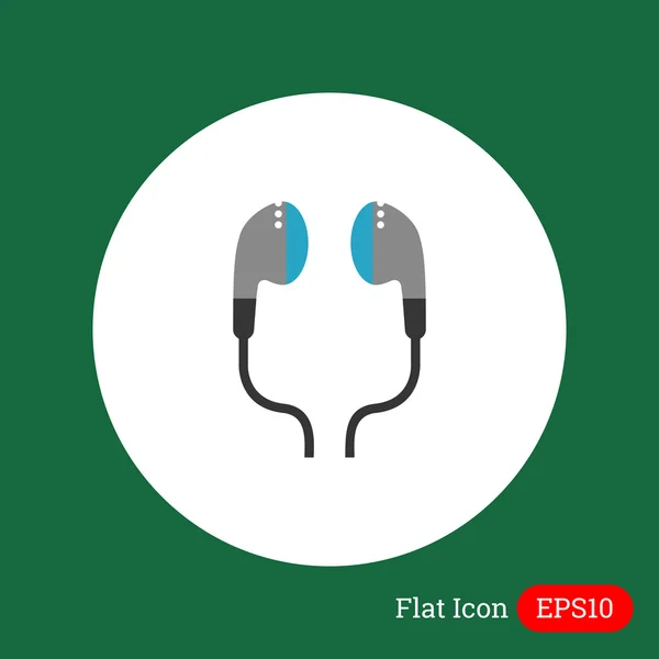 In-Ear-Kopfhörer — Stockvektor