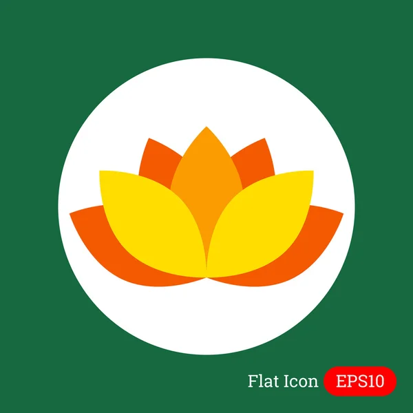 Ikona programu Lotus — Wektor stockowy