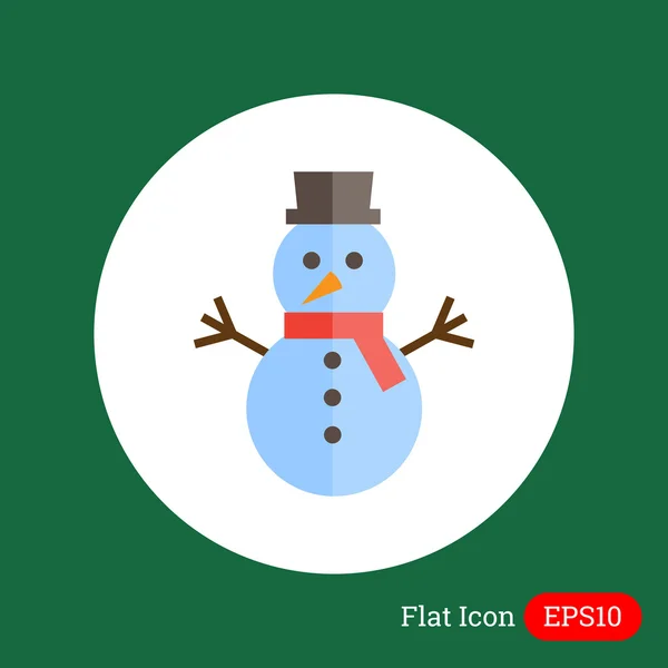 Snowman icon — Stock Vector