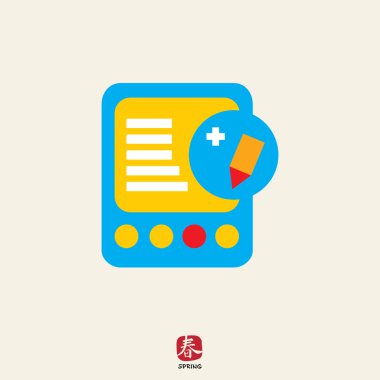 Tablet bilgisayarınızla Düzenle simgesini