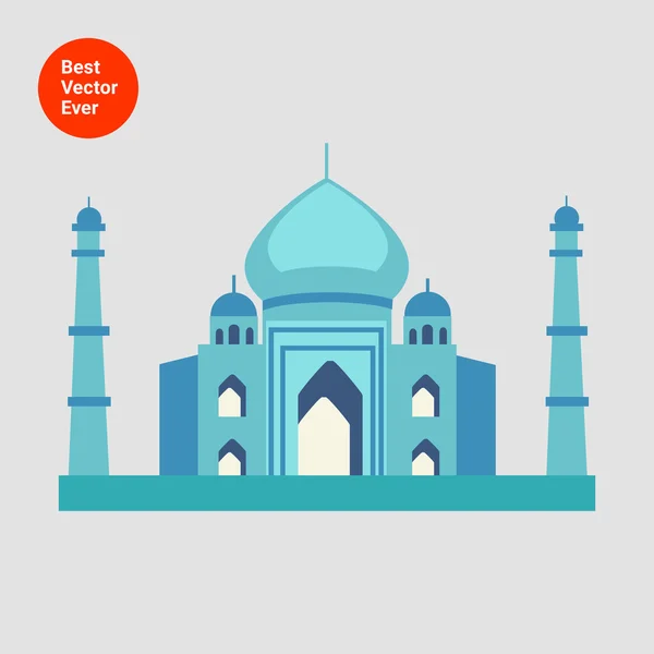 Ícone Taj mahal —  Vetores de Stock