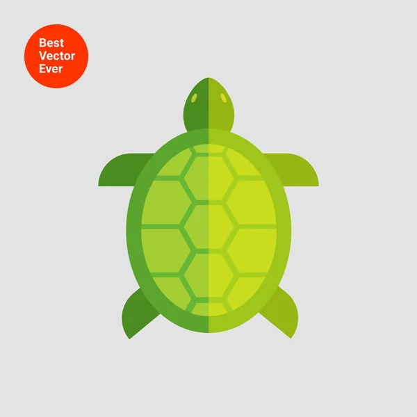 Icono de tortuga — Vector de stock