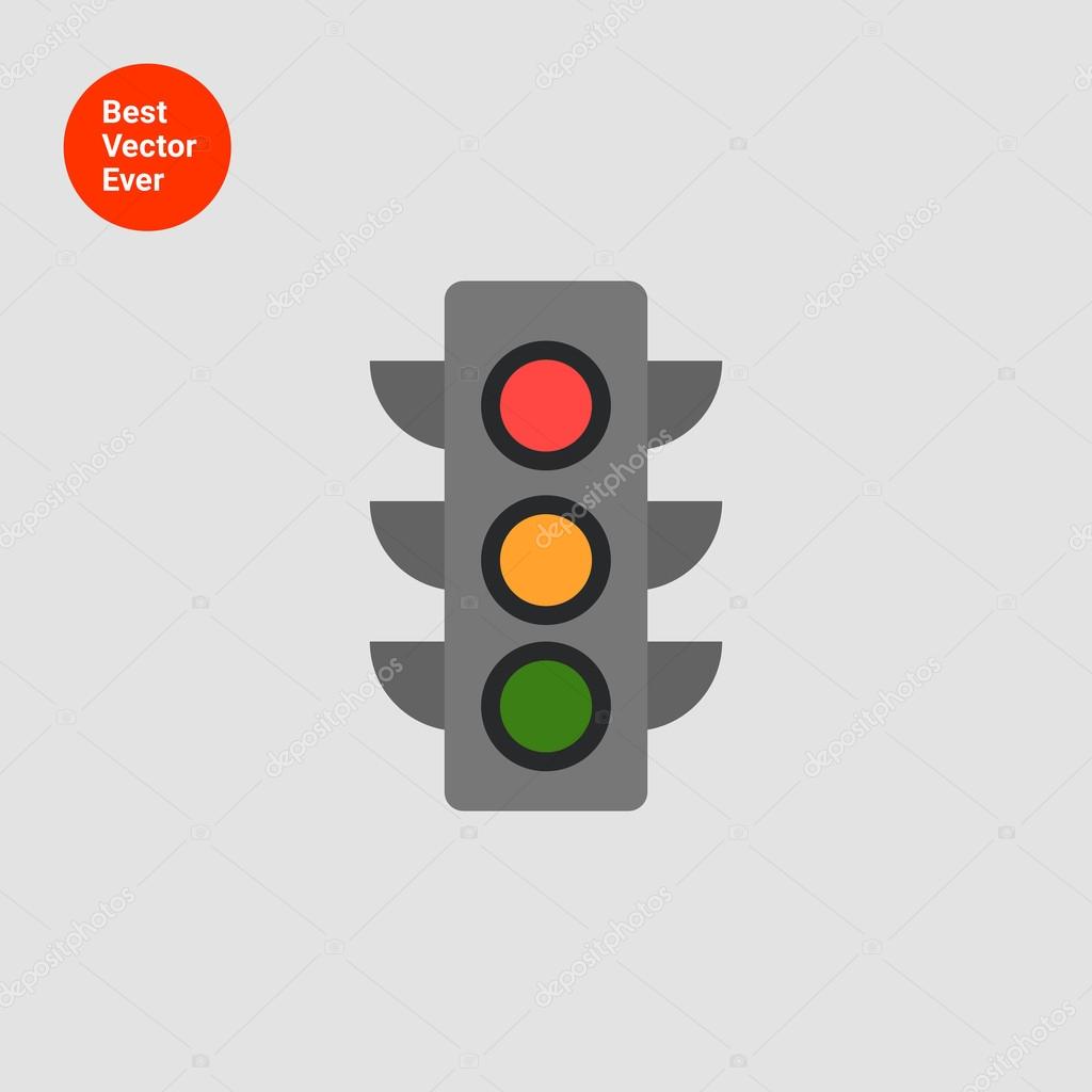 Traffic light icon