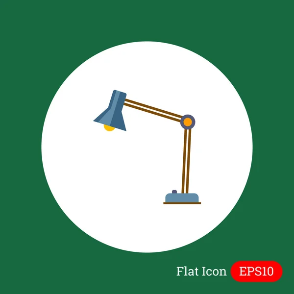 Pictogram bureaulamp — Stockvector