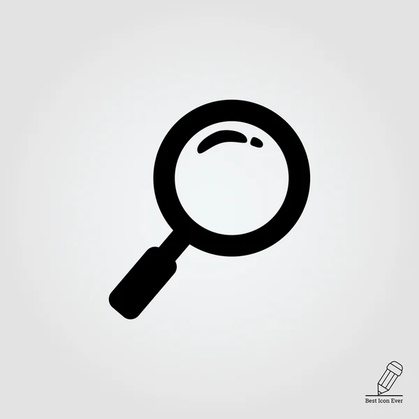 Magnifying glass — Stock Vector