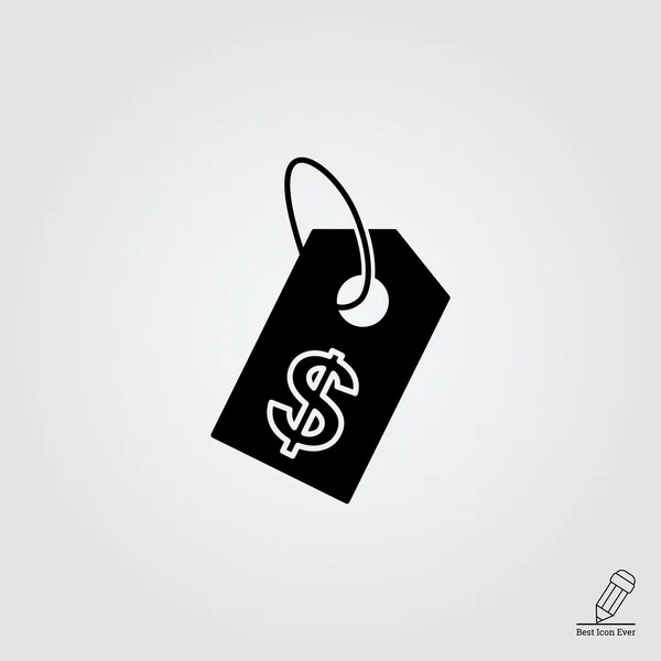 Price tag icon — Stock Vector