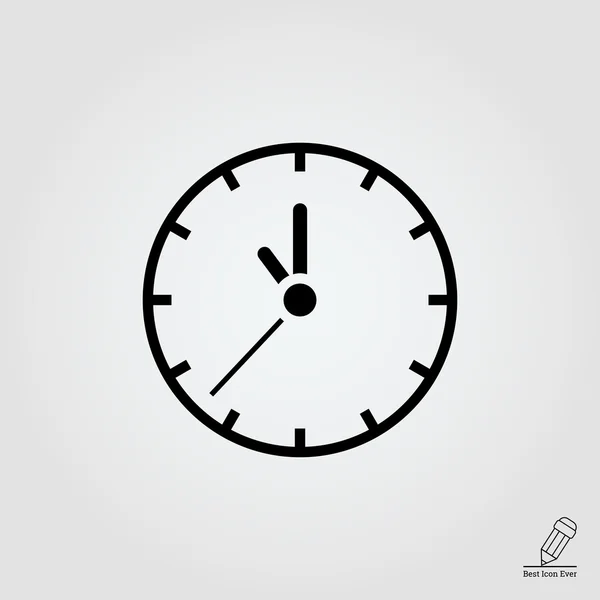 Reloj de pared — Vector de stock