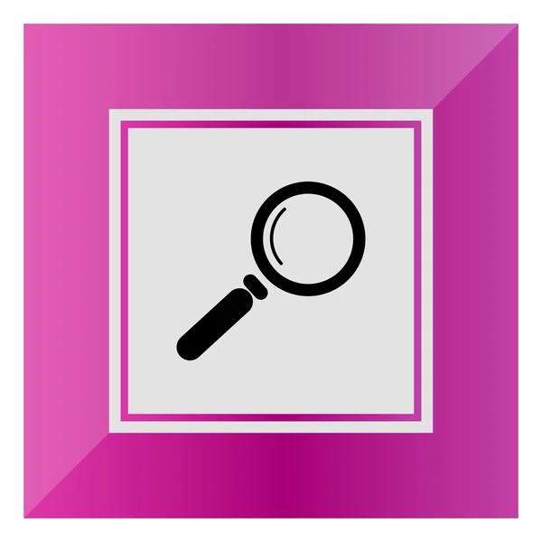 Magnifying glass — Stock Vector