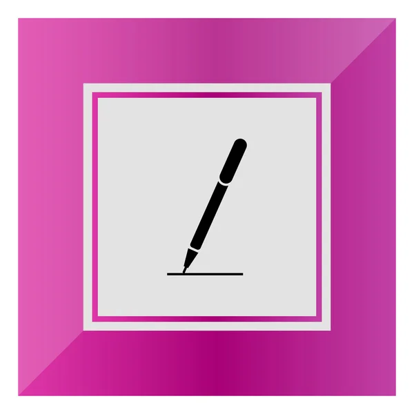 Pen icon — Stock Vector