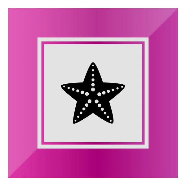 Estrella de mar — Vector de stock