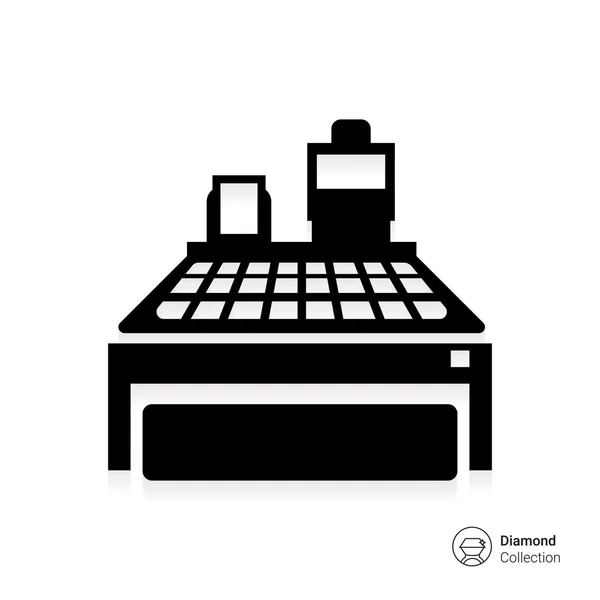 Caja registradora — Vector de stock