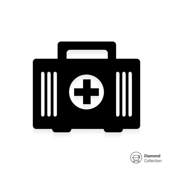 First aid kit icon — Stock Vector