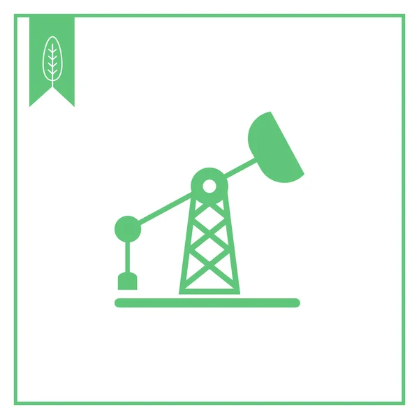 Impianto petrolifero — Vettoriale Stock