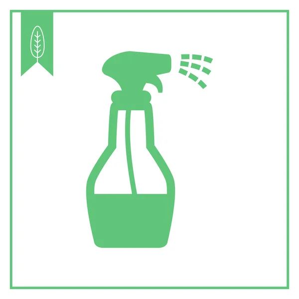 Botella de spray de limpieza — Vector de stock