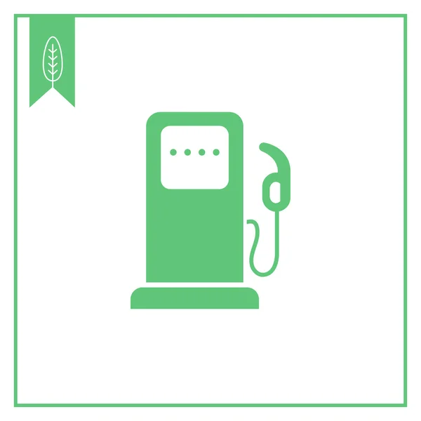 Posto de gasolina — Vetor de Stock