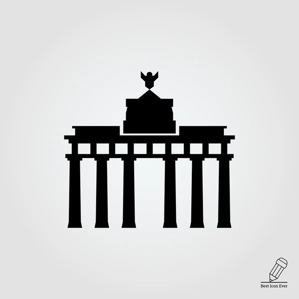 Brandenburger Tor — Stockvector