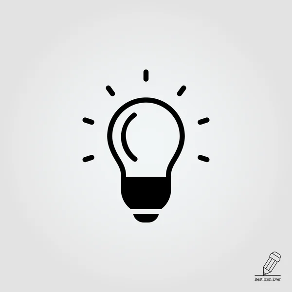 Ampoule lumineuse — Image vectorielle