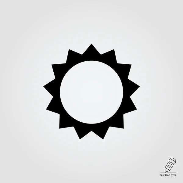 Clima soleado — Vector de stock