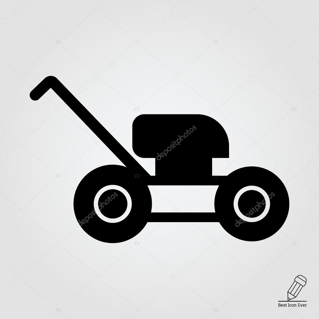 Lawn mower icon