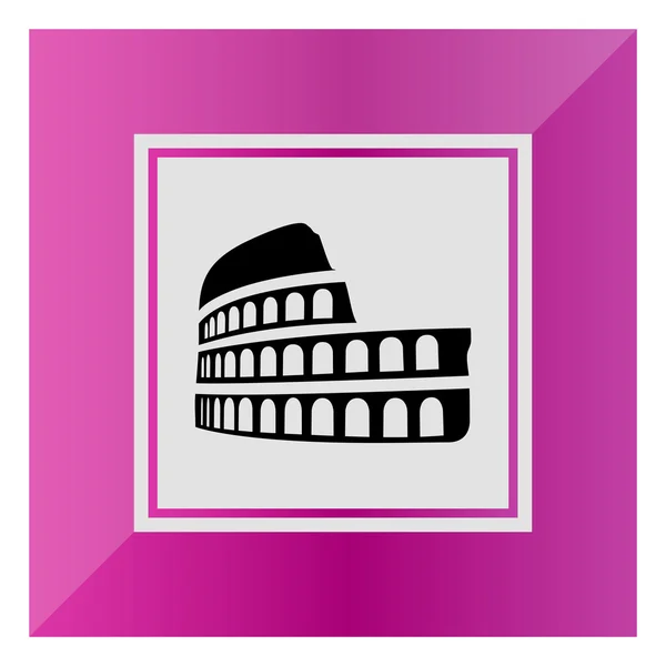 Icône du Colisée — Image vectorielle