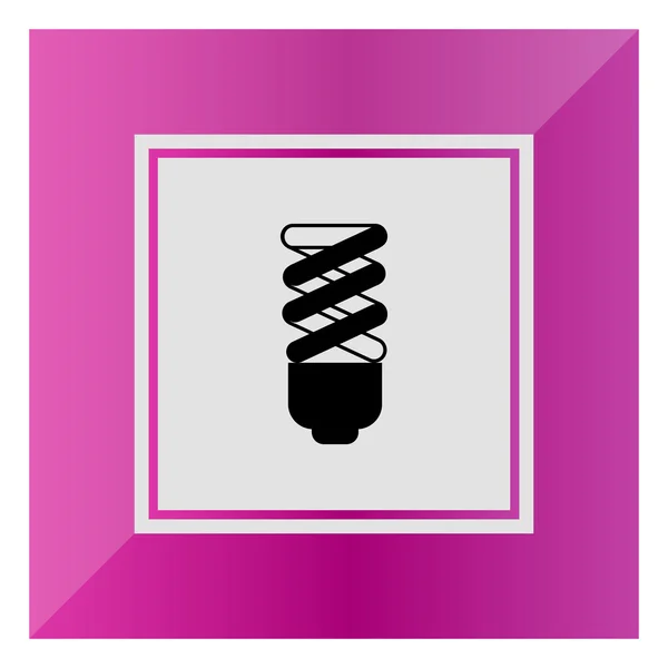 Lámpara fluorescente — Vector de stock
