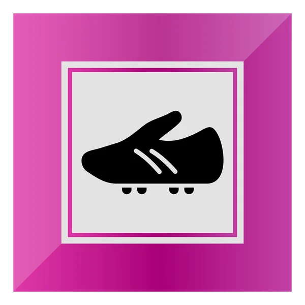 Fußballschuh — Stockvektor