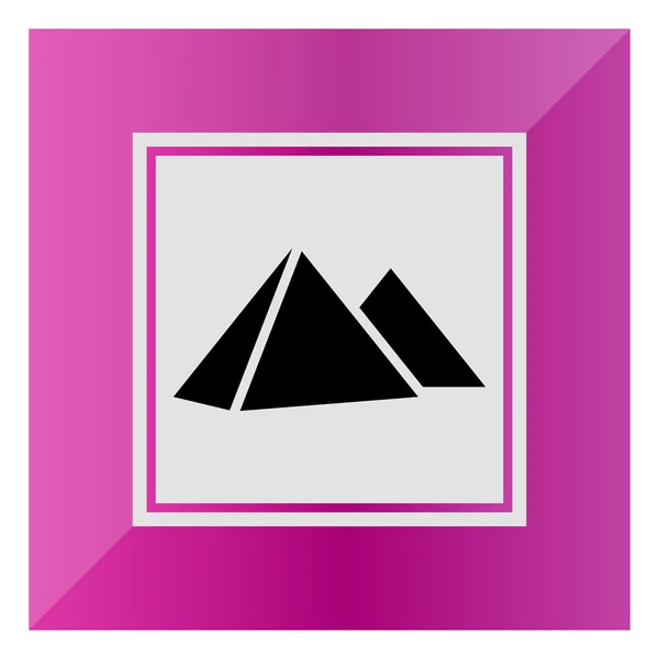 Pyramides de Gizeh — Image vectorielle