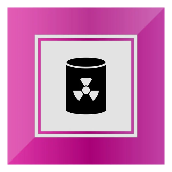 Ядерних відходів барель — стоковий вектор