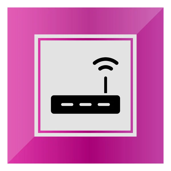 Router WIFI — Vettoriale Stock