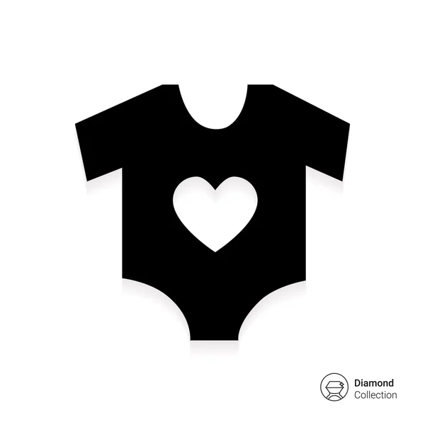 赤ん坊の onesie — ストックベクタ