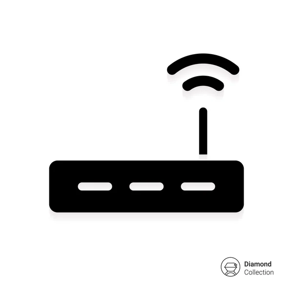 Routeur WIFI — Image vectorielle