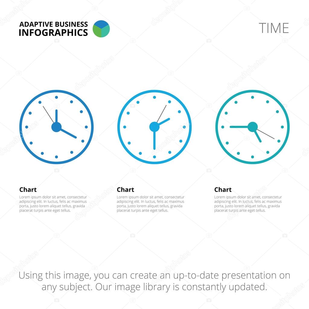 plantilla de diagrama de tiempo vector de stock redinevector diagrama de tiempo