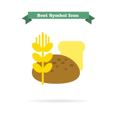 Ekmek ve buğday simgesi