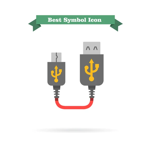 Mini USB extender — Stok Vektör
