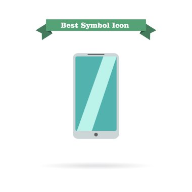 Gümüş smartphone