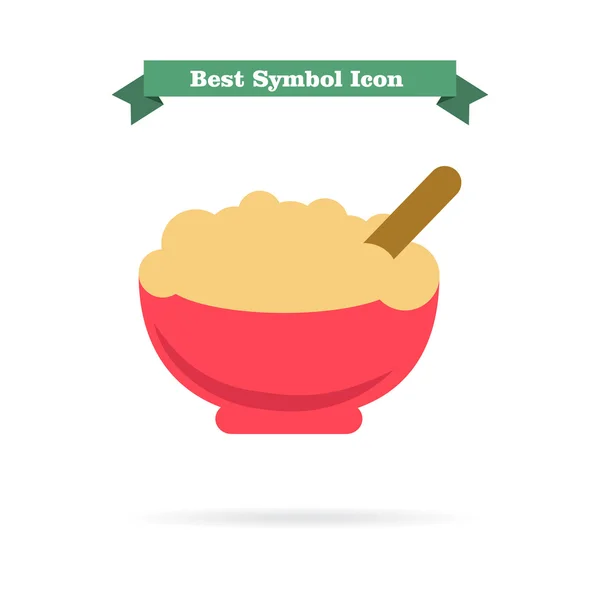 Porridge icon — Stock Vector