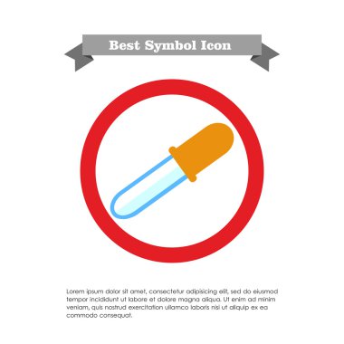 pipet simgesi