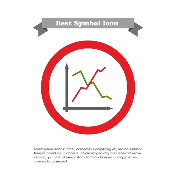 Histograma de línea — Vector de stock