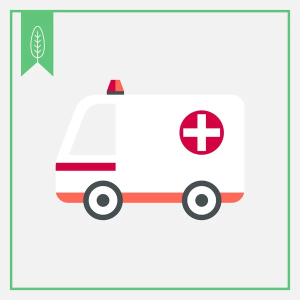 Ambulance auto — Stockvector