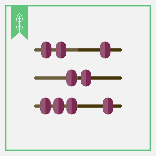 Counting frame — Stockvector